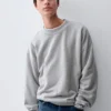 Extra schweres Sweatshirt aus French Terry