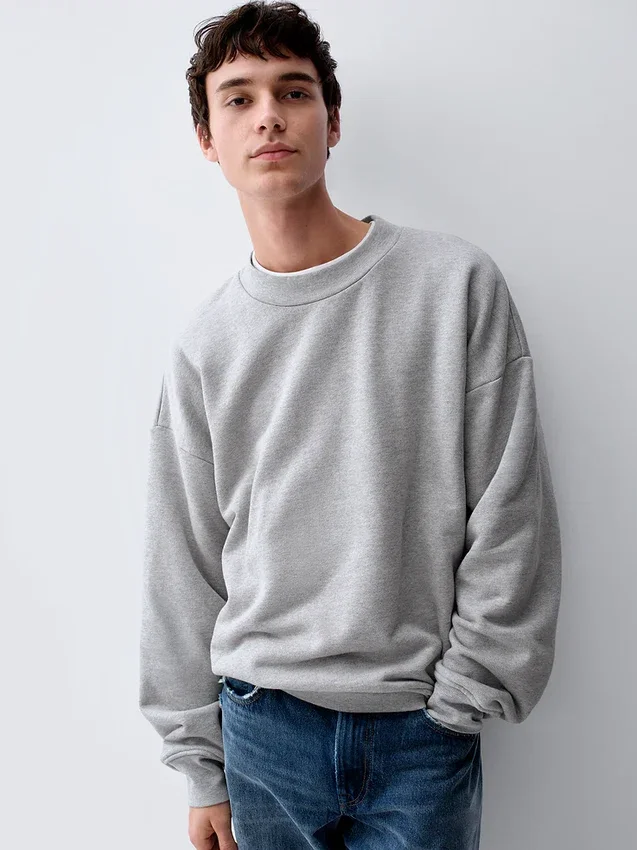 Extra schweres Sweatshirt aus French Terry