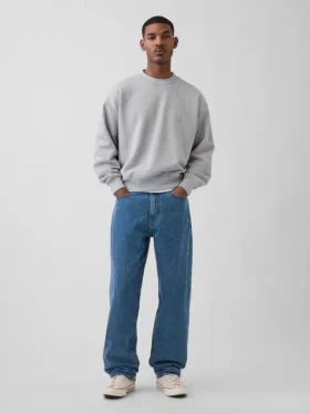 Extra schweres Sweatshirt aus French Terry