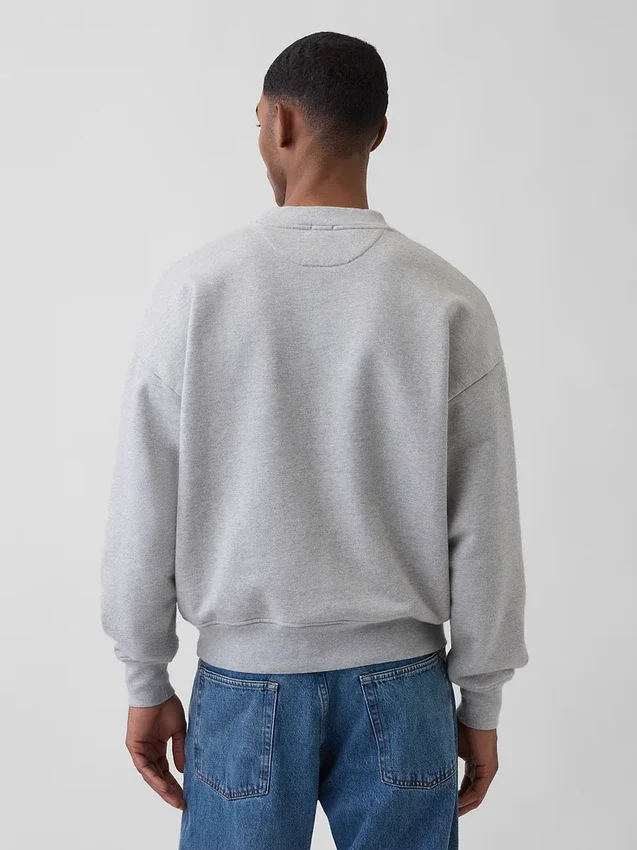 Extra schweres Sweatshirt aus French Terry