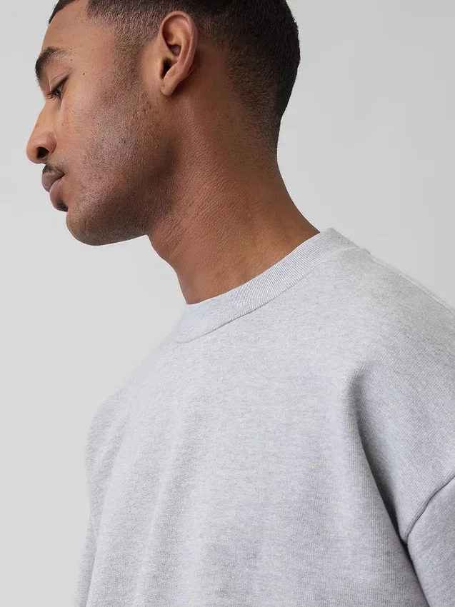 Extra schweres Sweatshirt aus French Terry
