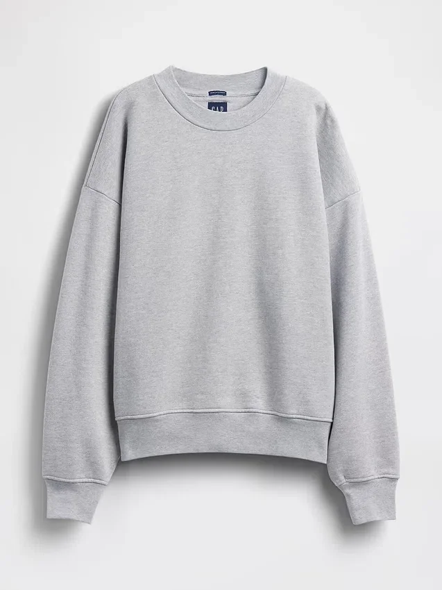 Extra schweres Sweatshirt aus French Terry