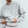 Extra schweres Sweatshirt aus French Terry