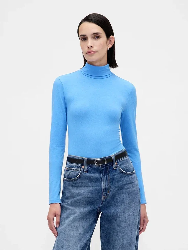 Federleichter Rollkragenpullover