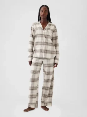 Flanell-Pyjama-Set