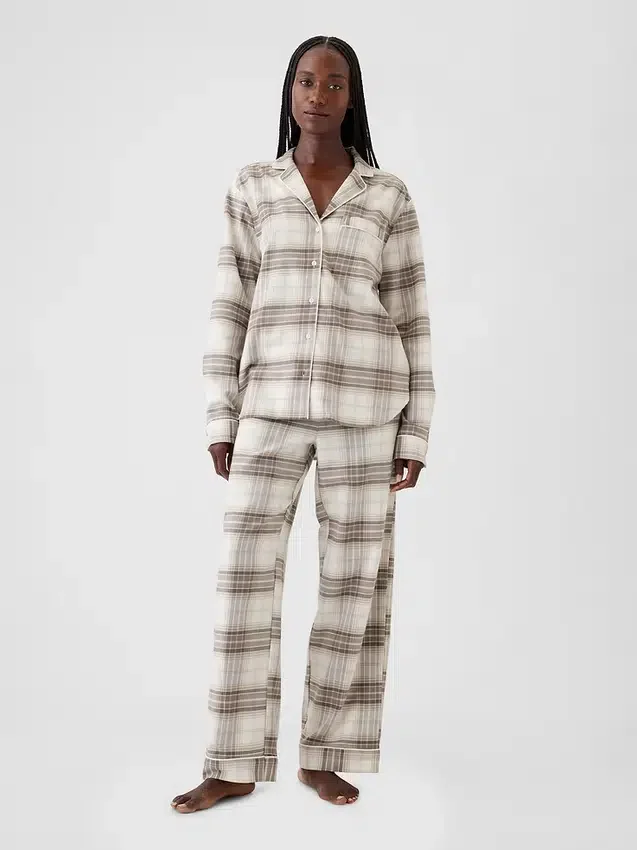 Flanell-Pyjama-Set