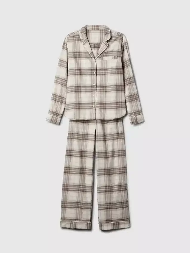 Flanell-Pyjama-Set