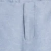 Flare-Hose aus Leinenmischung mit niedriger Leibhöhe