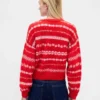 Flauschiger Oversize-Pullover mit Rundhalsausschnitt