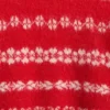 Flauschiger Oversize-Pullover mit Rundhalsausschnitt