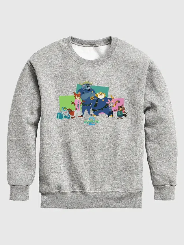 Fleece-Pullover für Kleinkinder mit Figuren aus „Disney Zootopia“