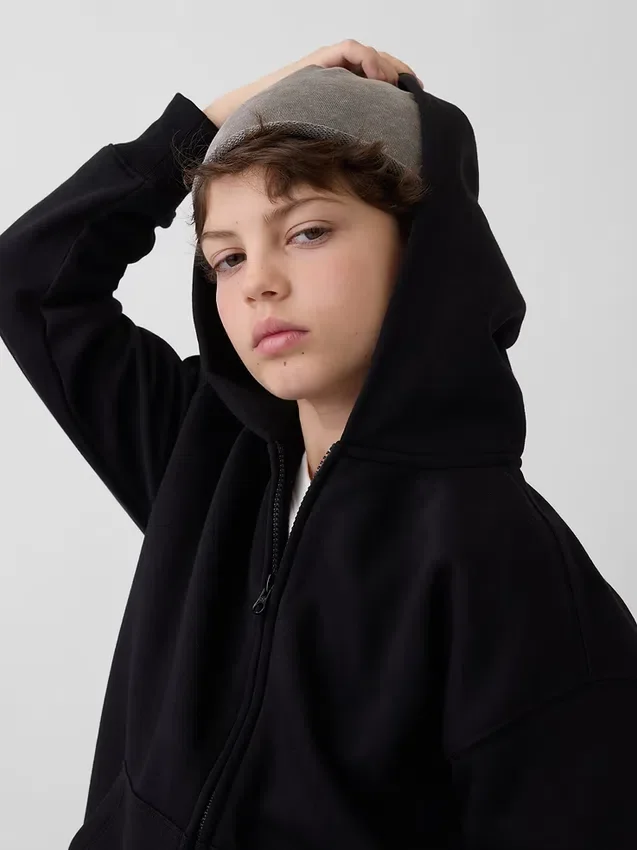 French-Terry-Mütze für Kinder