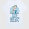 „Frozen“-T-Shirt für Kleinkinder mit Kurzarm und „Big Sister Elsa“-Motiv als Shorts