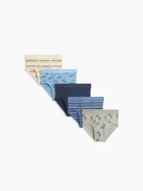Gaming-Slips für Kinder aus Bio-Stretch-Baumwolle (5er-Pack)