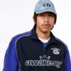 GAP × Awake Ny Baseballkappe aus Denim mit Punktmuster