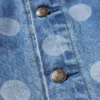 GAP × Awake NY Oversized-Jeansjacke mit Punktmuster