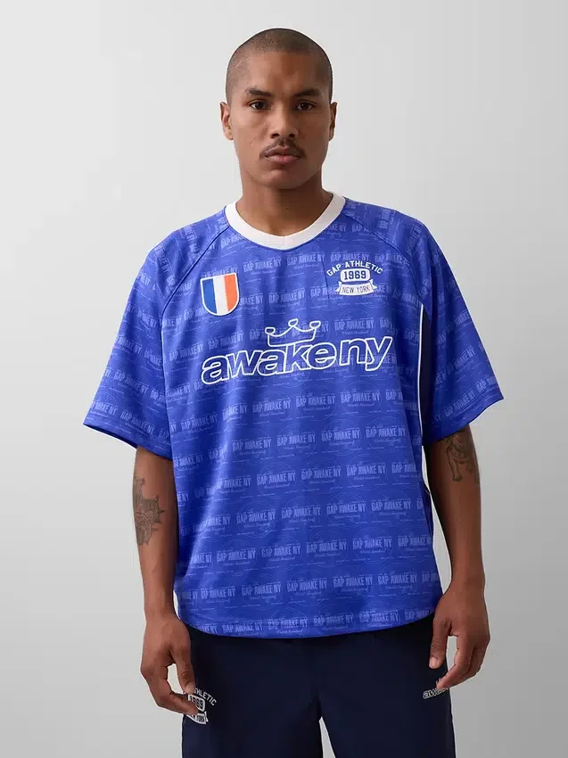 Gap × Awake Ny Oversized-Logo-Jersey