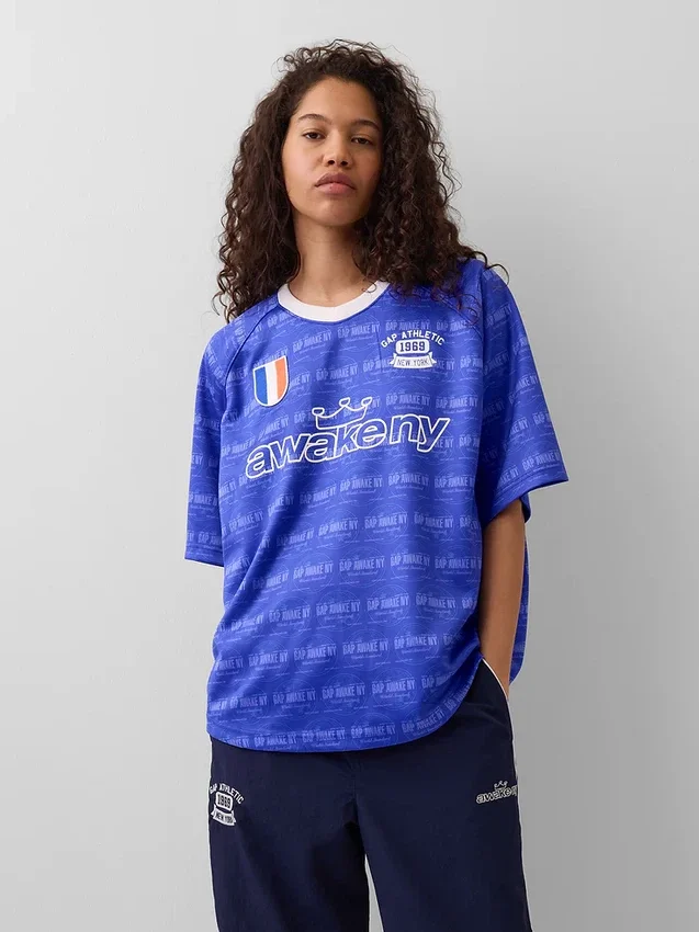 Gap × Awake Ny Oversized-Logo-Jersey