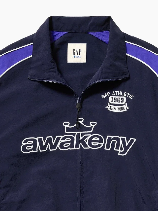 GAP × Awake Ny – Oversized-Trainingsjacke aus recyceltem Material