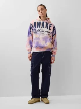 GAP × Awake Ny Schwerer Oversize-Hoodie mit Logo