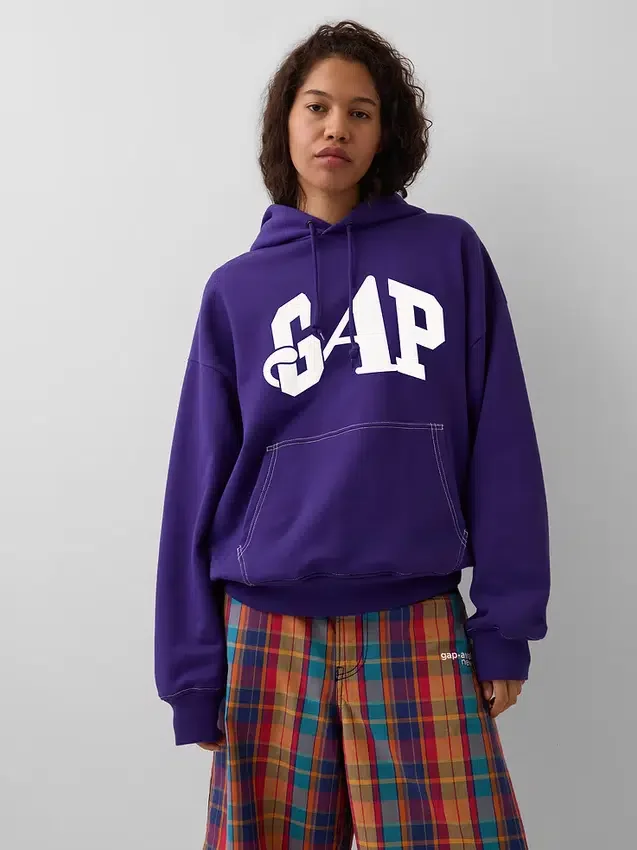 GAP × Awake Ny Schwerer Oversize-Hoodie mit Logo