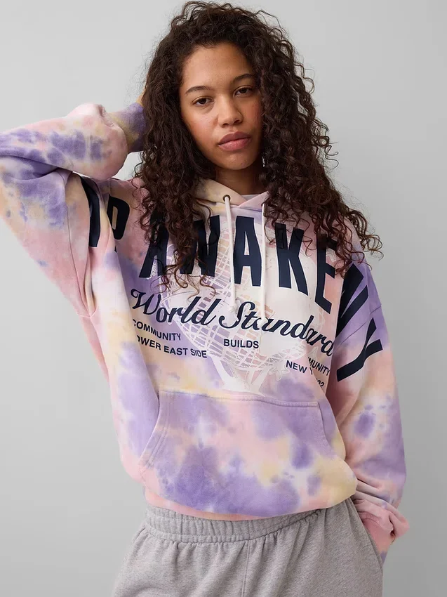 GAP × Awake Ny Schwerer Oversize-Hoodie mit Logo