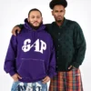 GAP × Awake Ny Schwerer Oversize-Hoodie mit Logo