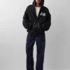 Gap × Awake NY Schwerer Oversize-Hoodie mit Reißverschluss und Logo