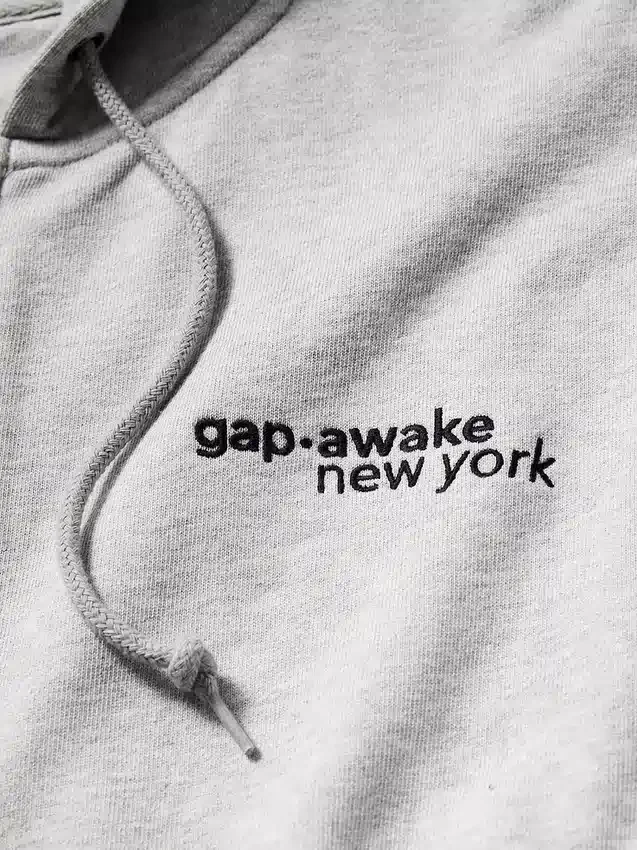 Gap × Awake NY Schwerer Oversize-Hoodie mit Reißverschluss und Logo