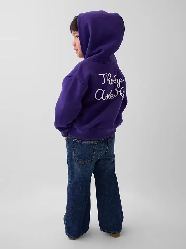 GAP × Awake Ny Vintagesoft-Logo-Hoodie für Kleinkinder