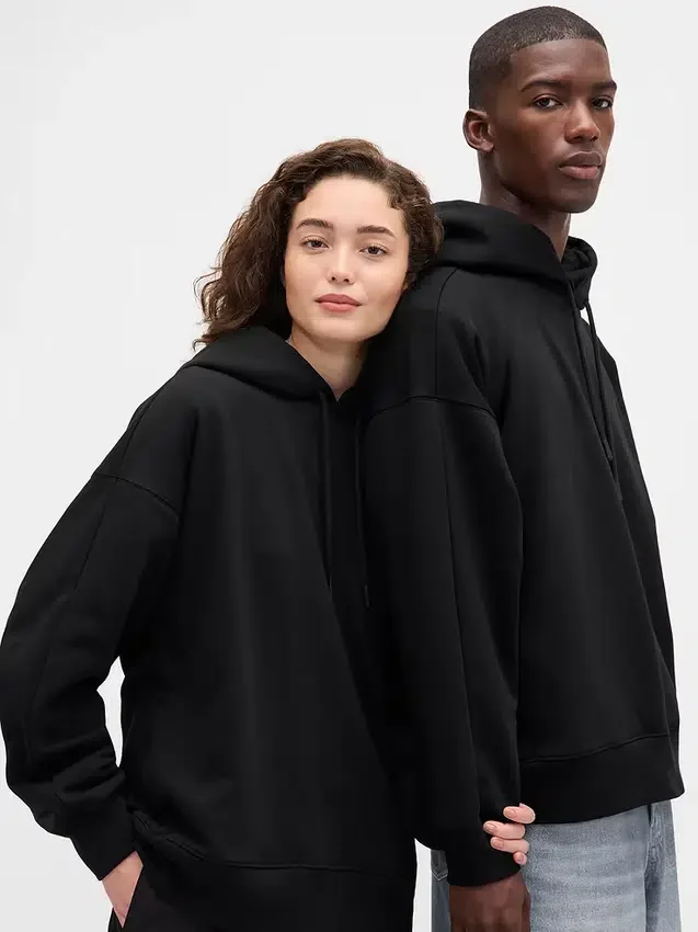 GAP × Béis Reisepullover mit Kapuze für Erwachsene, schweres Gewebe