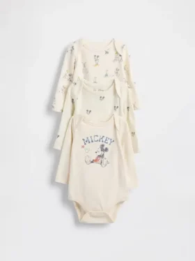 GAP × Disney Baby Body aus Bio-Baumwolle (3er-Pack)