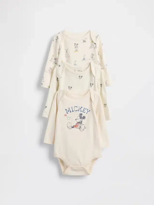 GAP × Disney Baby Body aus Bio-Baumwolle (3er-Pack)