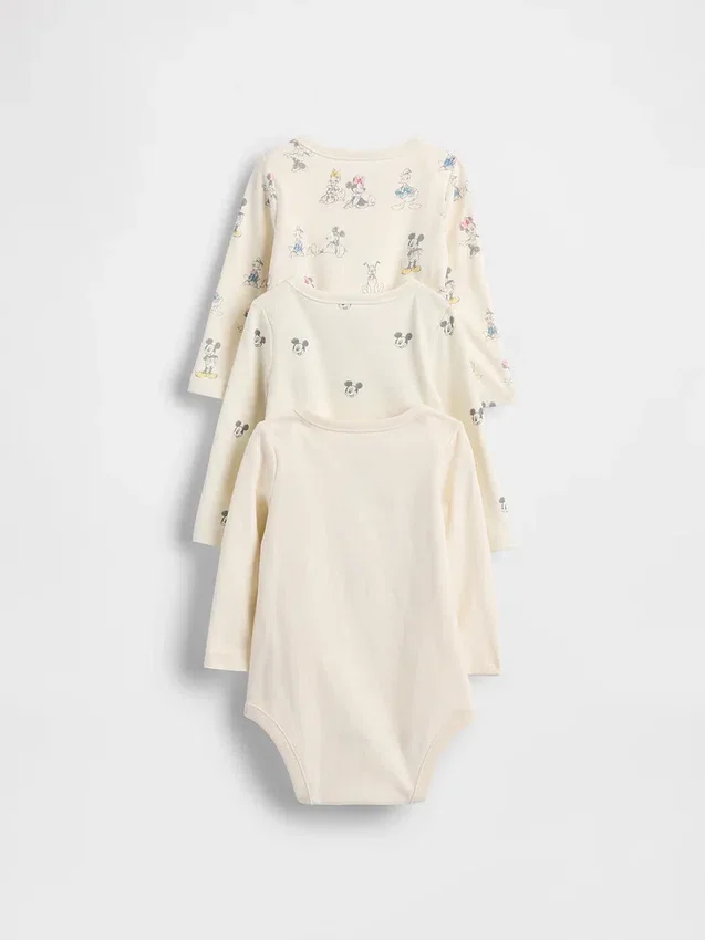 GAP × Disney Baby Body aus Bio-Baumwolle (3er-Pack)