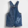GAP × Disney Baby & Kleinkind-Jeans-Latzhose