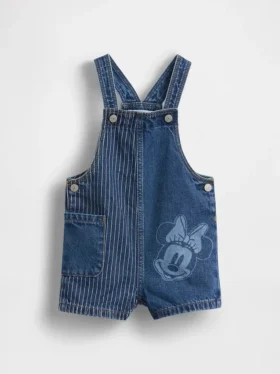 GAP × Disney Baby & Kleinkind-Jeans-Latzhose