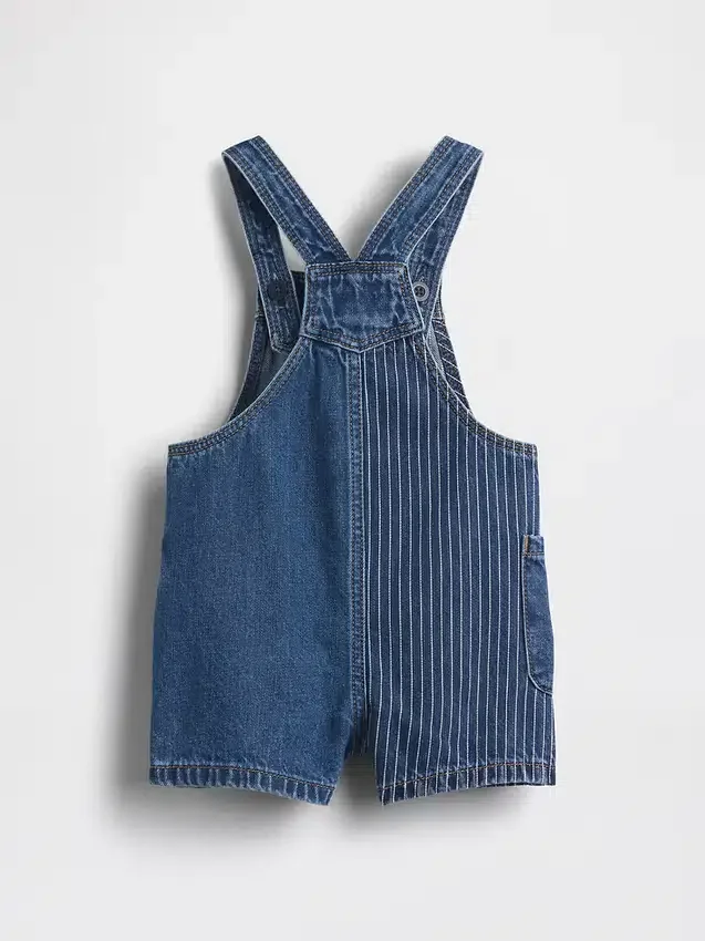 GAP × Disney Baby & Kleinkind-Jeans-Latzhose