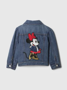 GAP × Disney Baby & Kleinkind Minnie-Maus-Icon-Jeansjacke