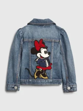 GAP × Disney Baby & Kleinkind Minnie-Maus-Icon-Jeansjacke