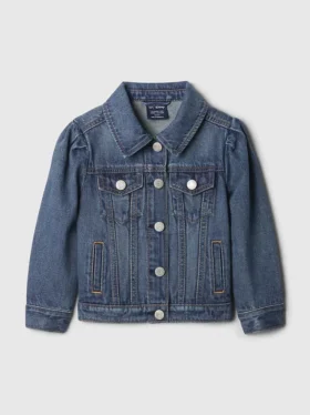GAP × Disney Baby & Kleinkind Minnie-Maus-Icon-Jeansjacke