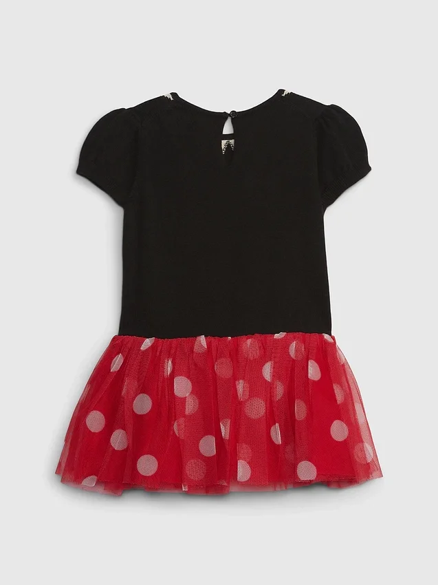 Gap × Disney Baby & Kleinkind Minnie-Maus-Tüllkleid