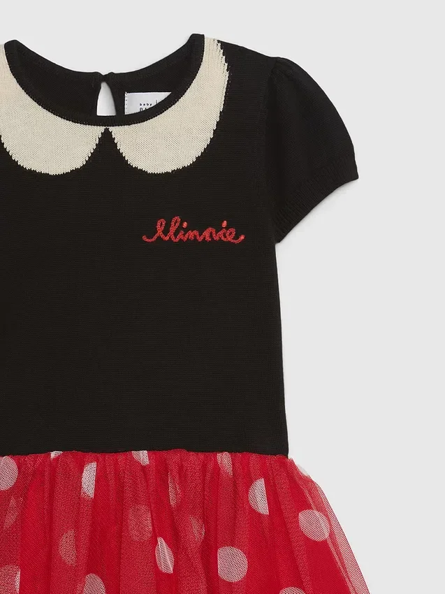 Gap × Disney Baby & Kleinkind Minnie-Maus-Tüllkleid