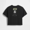 Gap × Disney Baby & Kleinkind Oversize-T-Shirt mit Aufdruck
