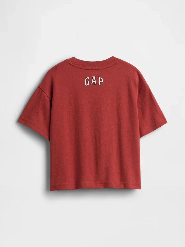Gap × Disney Baby & Kleinkind Oversize-T-Shirt mit Aufdruck
