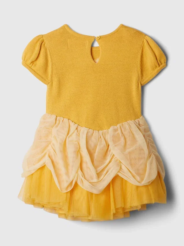 GAP × Disney Baby & Kleinkind Prinzessin Belle Tüllkleid