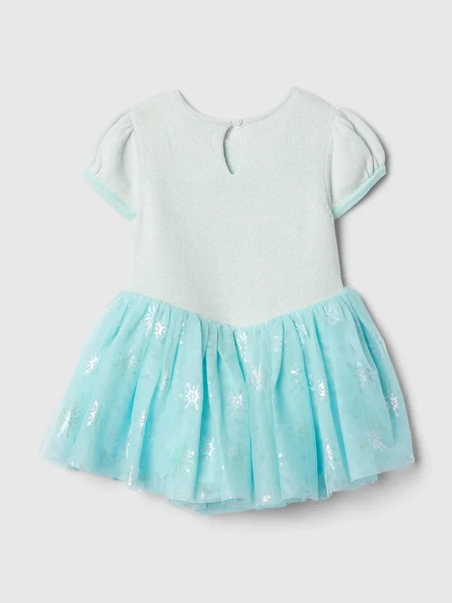 Gap × Disney Baby & Kleinkind Prinzessin Elsa Tüllkleid