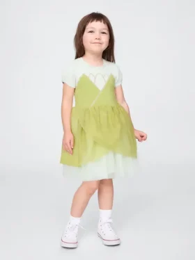 Gap × Disney Baby & Kleinkind – Prinzessin-Tiana-Tüllkleid