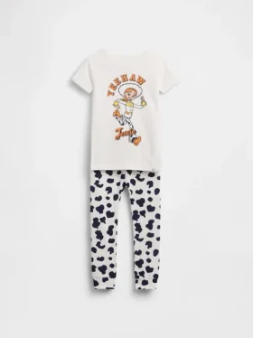 GAP × Disney Baby & Kleinkind – Pyjama-Set aus gebürsteter Bio-Baumwolle