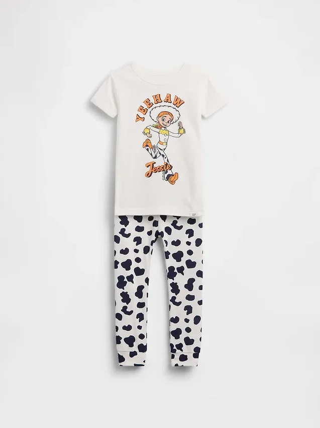 GAP × Disney Baby & Kleinkind – Pyjama-Set aus gebürsteter Bio-Baumwolle