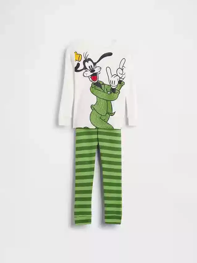 GAP × Disney Baby & Kleinkind – Pyjama-Set aus gebürsteter Bio-Baumwolle